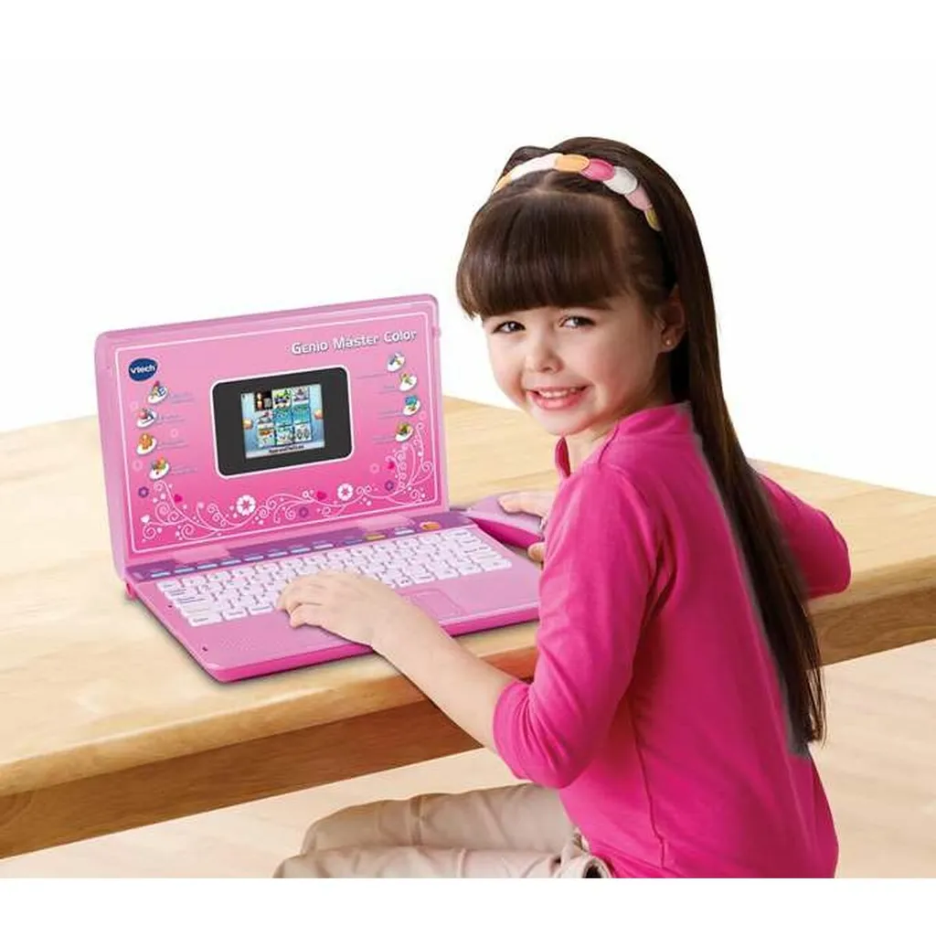 Ordinateur éducatif portable pour enfant rose : le Vtech Genius Kid - 3