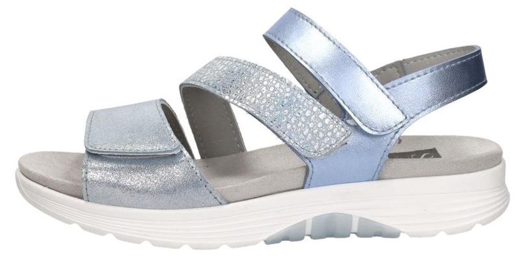 SUB55 Comfort Collection Sunny 31 Sandalen Plat - Licht blauw - Maat 42