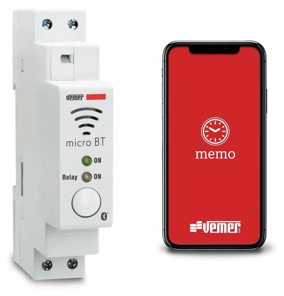 VEMER VE797200 Micro BT Zeitschaltuhr astronomisch Produktbild 