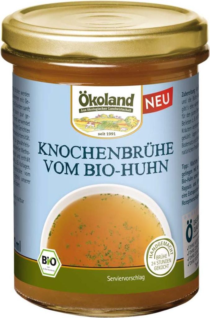 Knochenbrühe - -Huhn 380ml Produktbild 