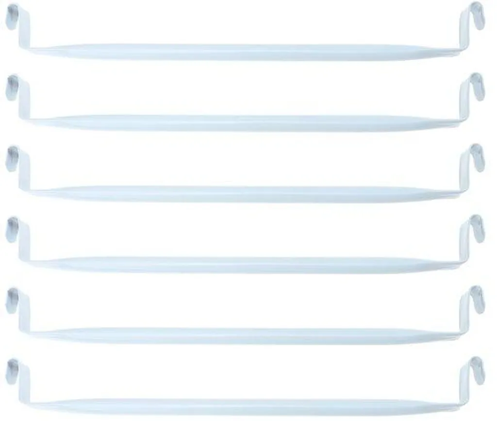 Organisateur pour penderies blanc en lot de 6 - Rangement modulable