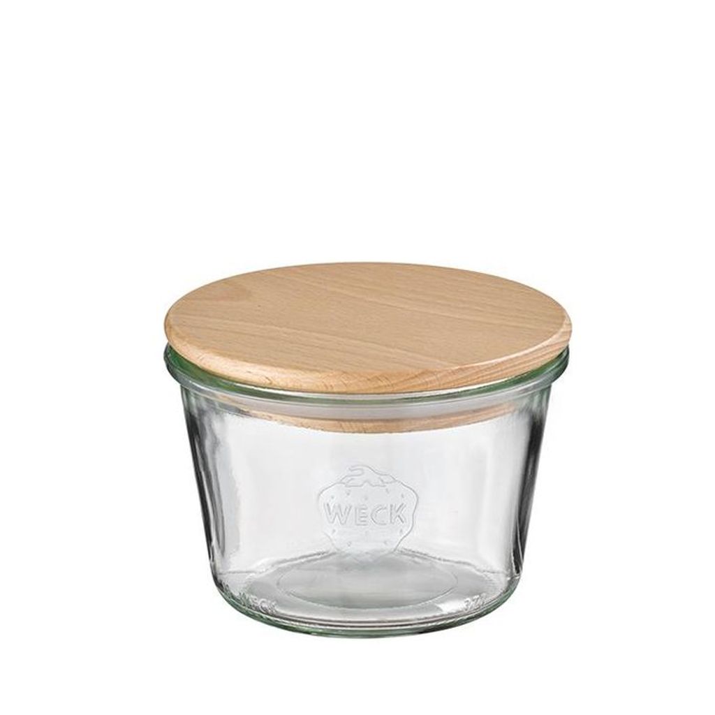 12 X 200 Ml Weckgläser Sturzform Mit Deckel – Ideal Zum Einmachen, Als Dessertglas Oder Deko