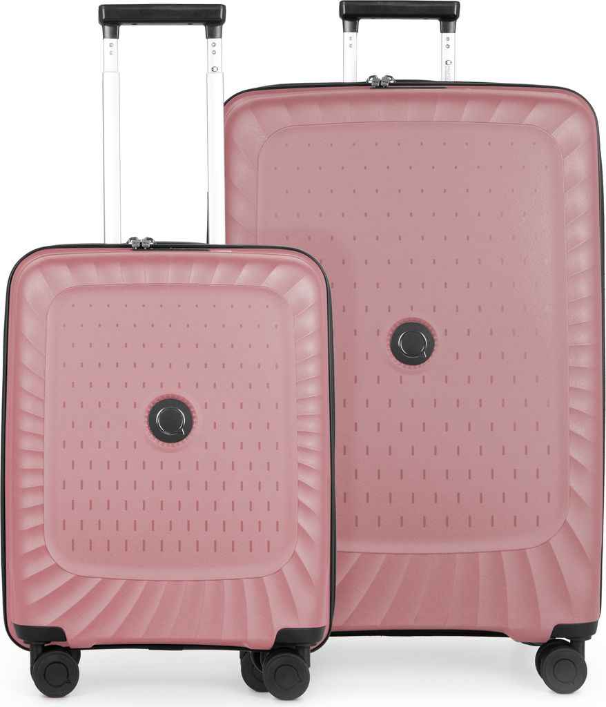 Kotti - Kofferset 2 teilig, Handgepäcktrolley + großer Koffer XL erweiterbar, robuste Hartschale, leichte Trolleys, Gepäck-Set Flugzeug Check-In...