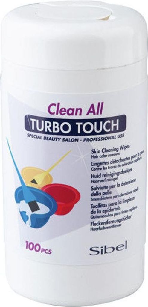 Sibel Turbo Touch Skin Cleansing Wipes 100pcs - Produktbild 