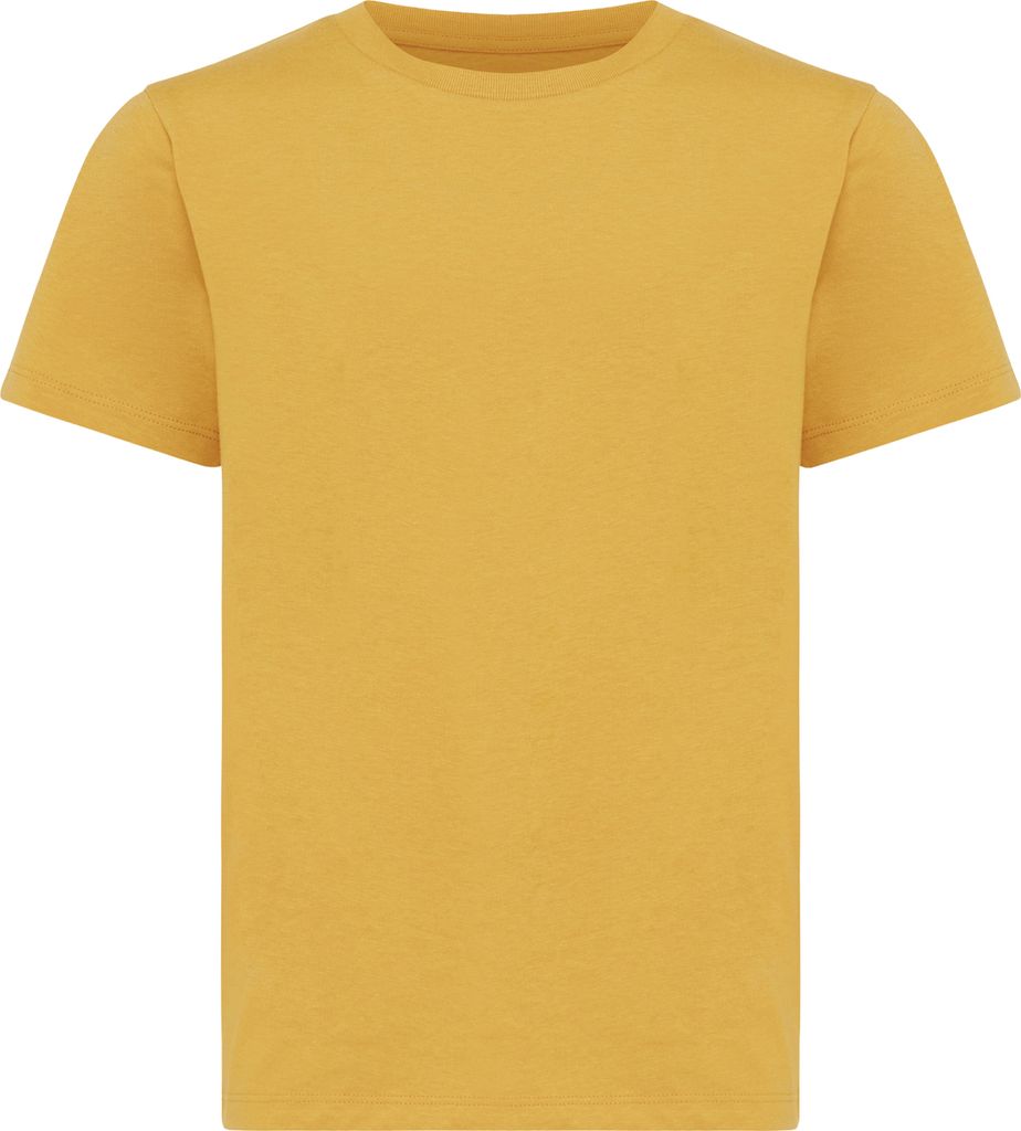 Iqoniq - "Koli" T-Shirt Leicht für Kinder XD1002 (140) (Ockergelb)