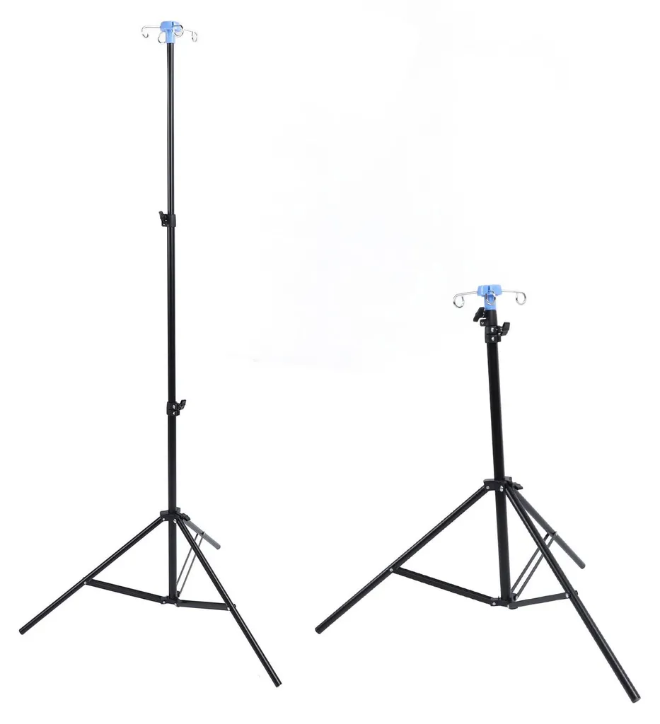 Pied perfusion pliable 75-210 cm : fini l'encombrement médical - 2