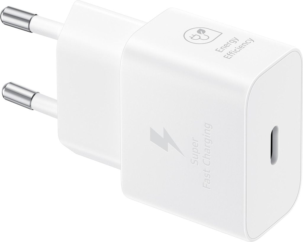 SAMSUNG EP-T2510X Ladekabel mit Adapter weiß, 25 Watt / VA