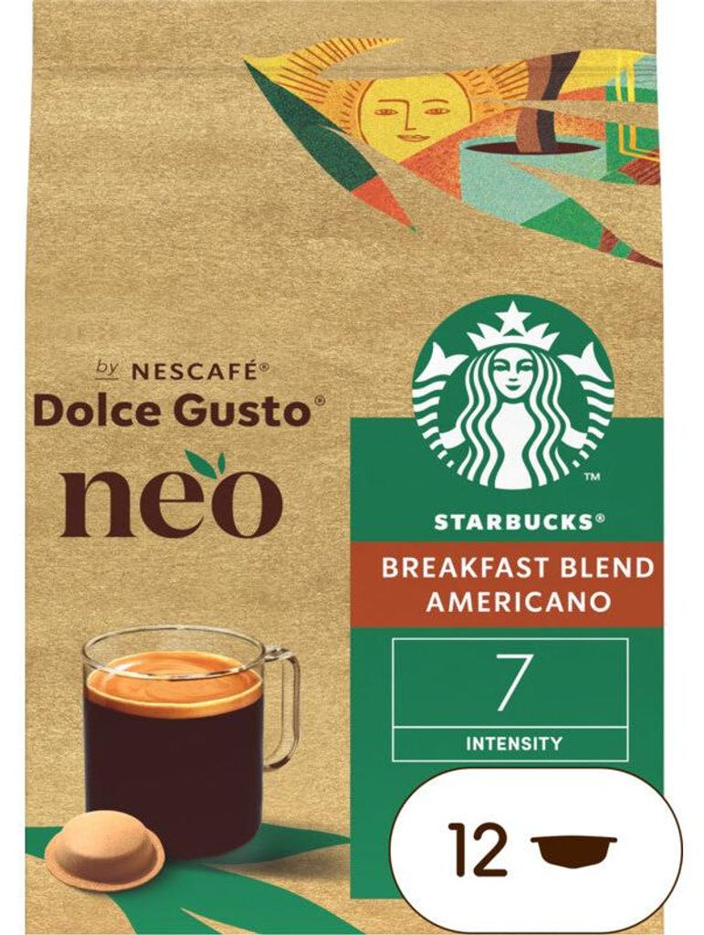 Nescafé Dolce Gusto Neo Frühstücksblend Americano Kapseln, Produktbild 