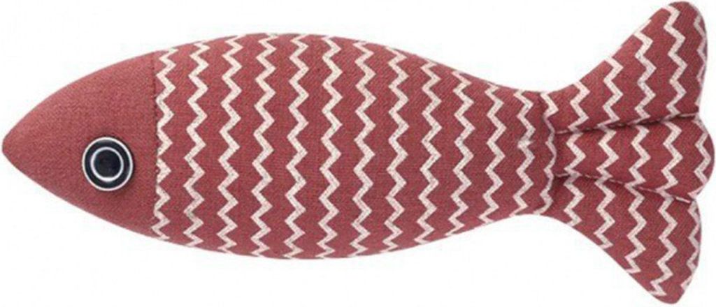 Katzenminze-Fischspielzeug, Cartoon-Fisch-Design, langlebig, bissfest, Zähneknirschen, lindert Langeweile, interaktives Katzenminze-Spielzeug für...