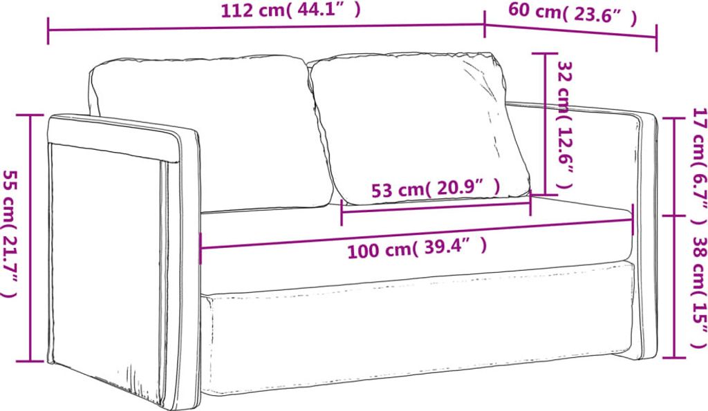 Cloris Designermöbel Bodensofa mit Schlaffunktion Grau Produktbild 10