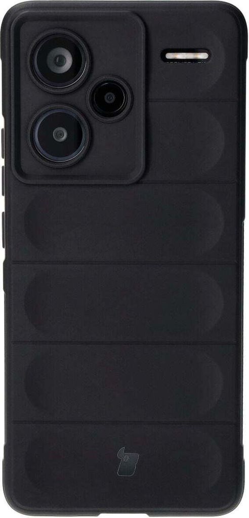 Robuste Handyhülle für Xiaomi Redmi Note 13 Pro+ 5G, Bizon Case Tur, Schwarz