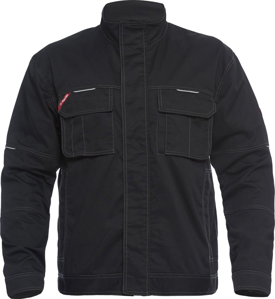 F. Engel Combat Jacke, Schwarz, Gr. XS