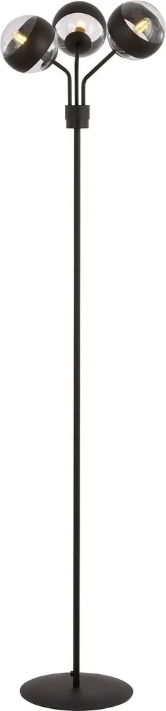 Lampadaire Emibig NOVA LP3 Noir et Rayuré 3xE14 40W - Modèle 1139/LP3
