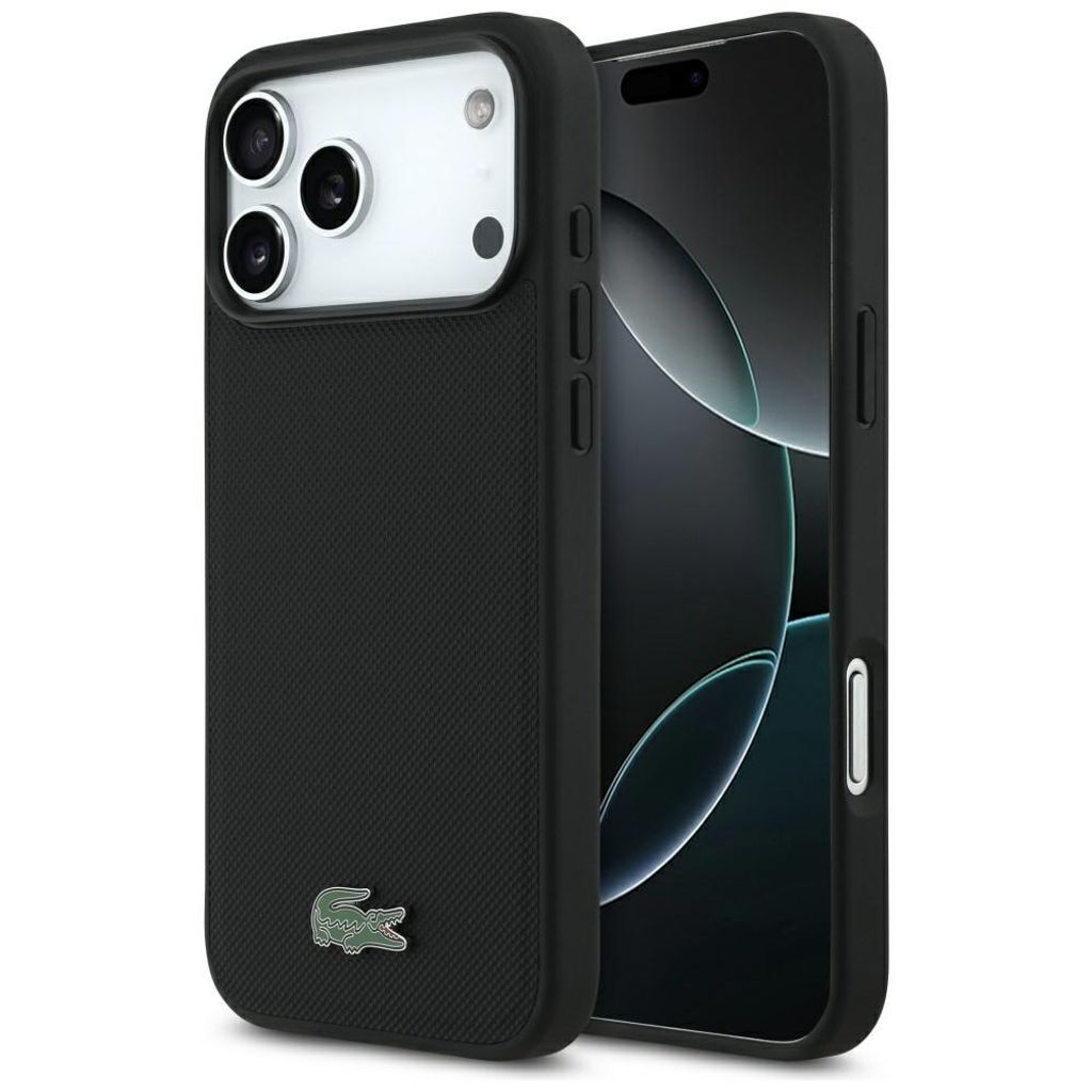 Lacoste hoesje voor iPhone 18 Pro Max, MagSafe, Petit Pique Productafbeelding 