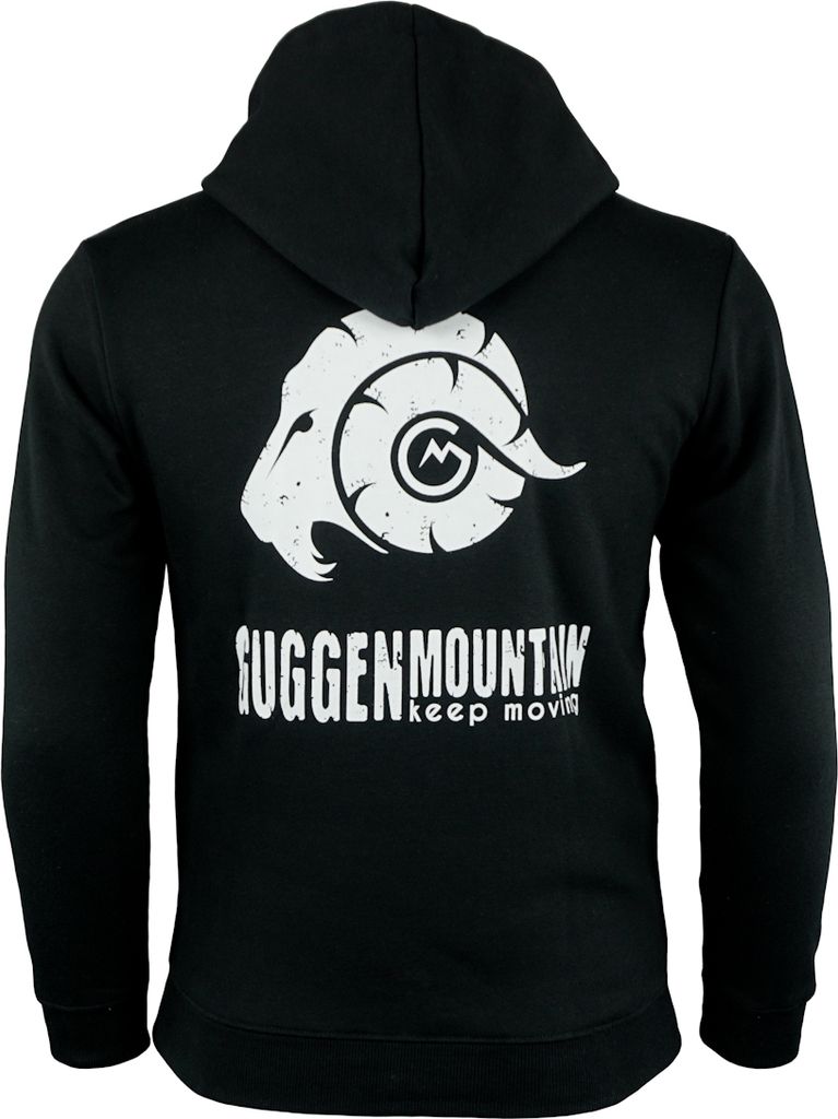 GUGGEN MOUNTAIN Herren Kapuzenjacke Kapuzenpullover mit Fleece Hoodie Hooded Logo Sweater Sweatjacke Warmer Pullover Rei§verschluss Streetwear Lan...