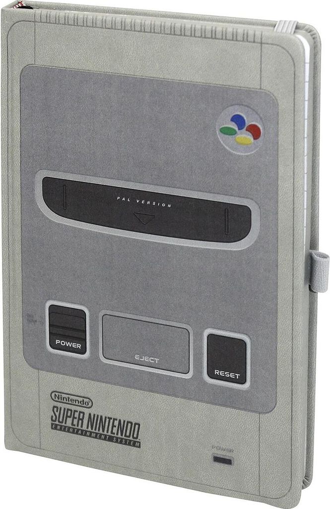 Nintendo Premium Notizbuch DIN A5 Super Nintendo