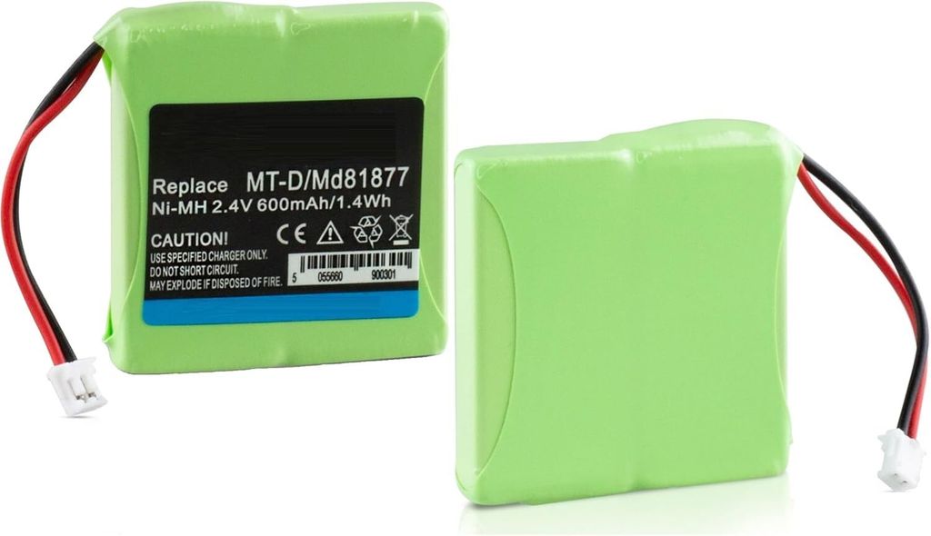 Akku für AVM Fritz!Fon MT-D Medion MD81877 MD82877 T-Com Produktbild 