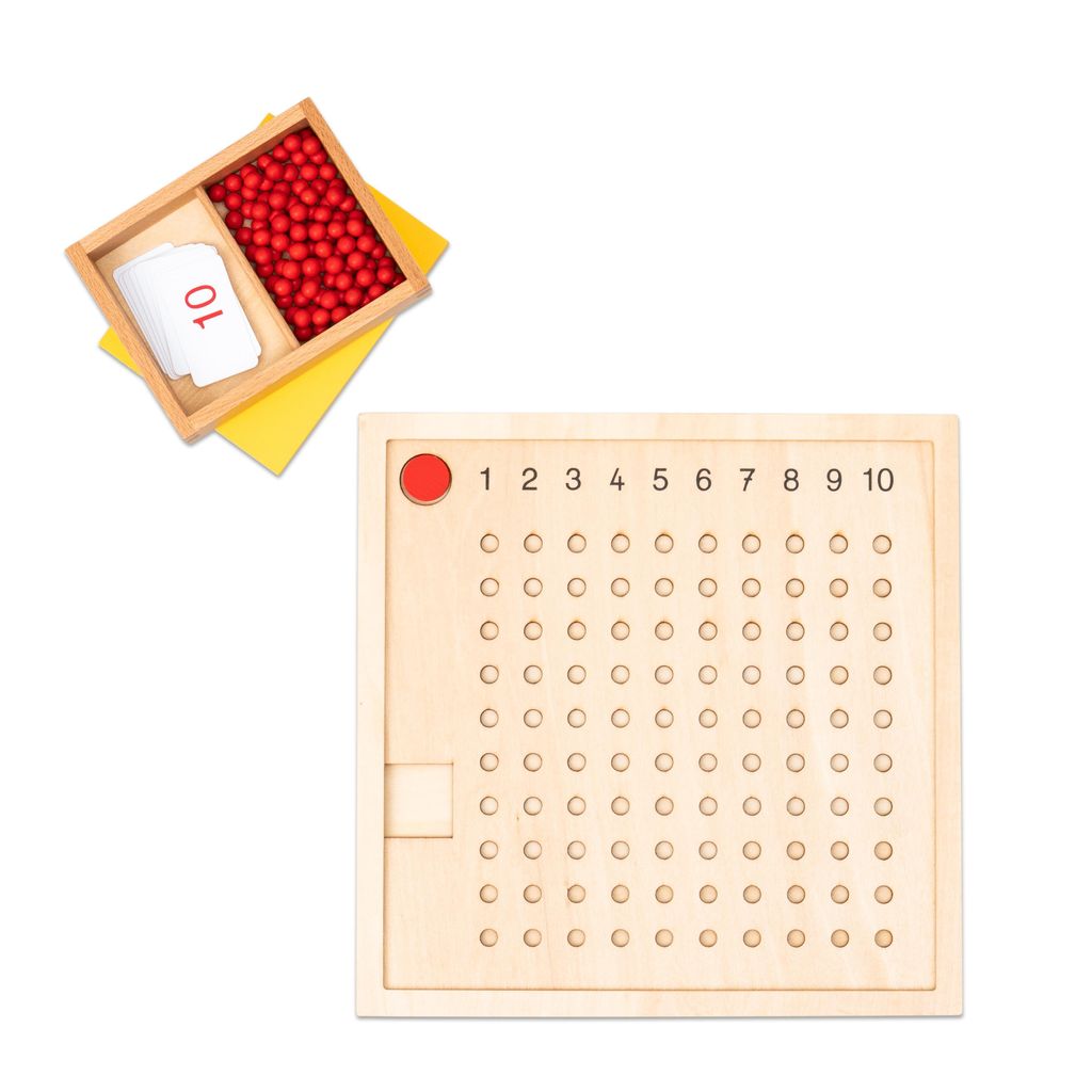 Betzold, Multiplikationsbrett aus Holz, Rechenspiel, Produktbild 2