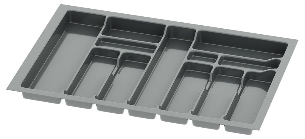 Sossai Besteckeinsatz Divio für Schubladen 80cm | 73 x 49 Produktbild 
