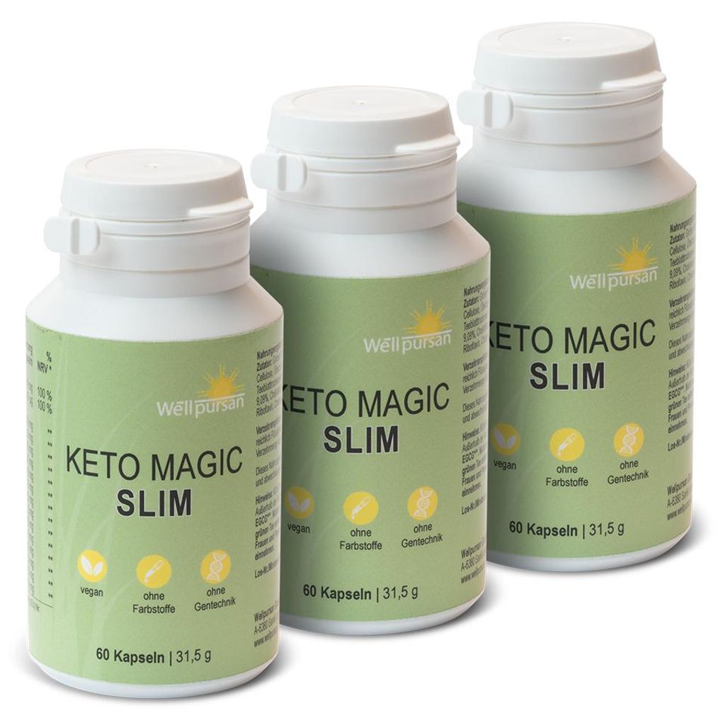 Wellpursan Keto Magic Slim - 180 Kaspseln zur Unterstützung Produktbild 
