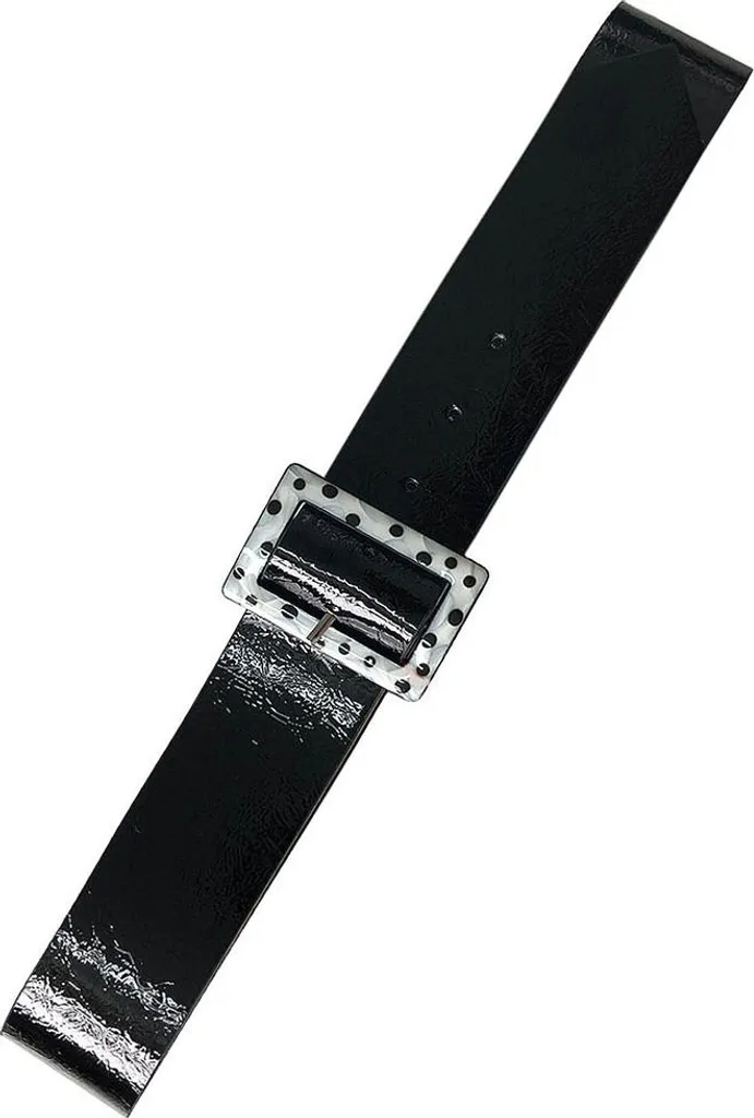 Look Rockabilly Perfetto: Cintura Banned Chenelle Nero Taglia S