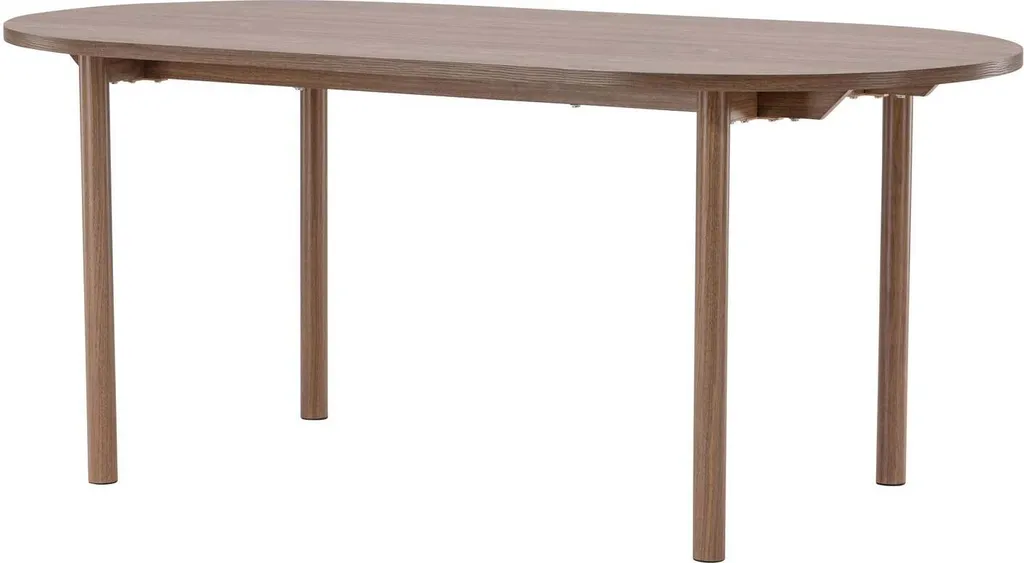 Table à manger bois brun Andy 180cm stable et facile à entretenir