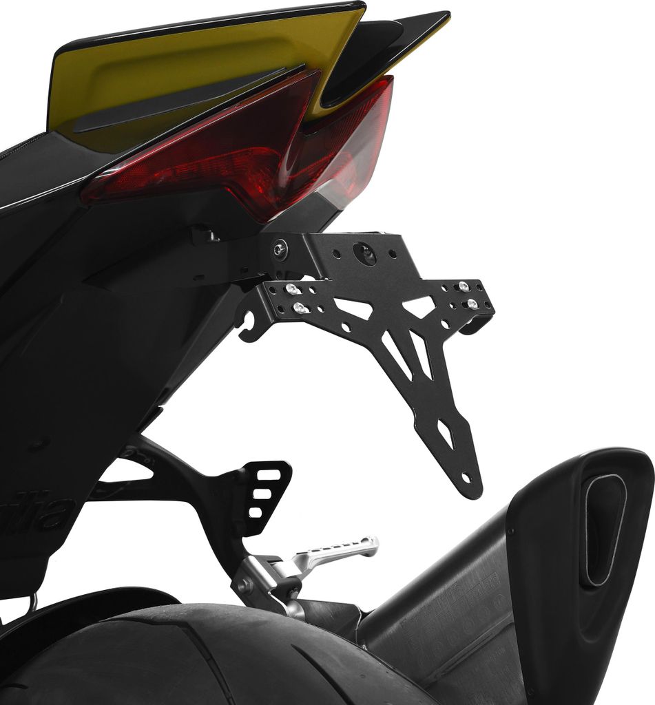 Hashiru Kennzeichenhalter für Aprilia RSV4 1100 - Robuster Stahl, Einstellbar