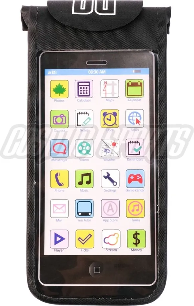 Support Smartphone 241x85mm Étanche pour Fixation Quart de Tour Garmin