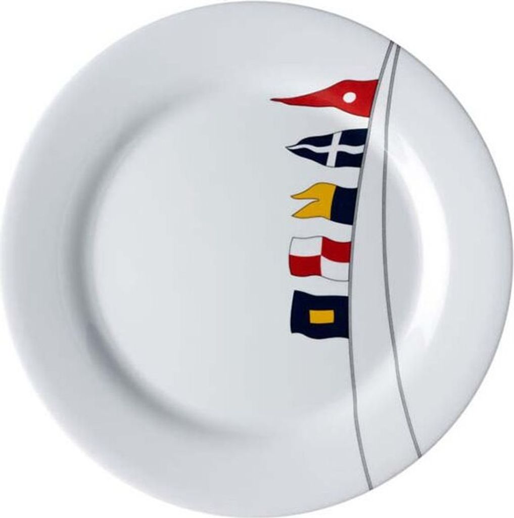 Marine Business Regatta Flacher Teller 6 Einheiten One Size
