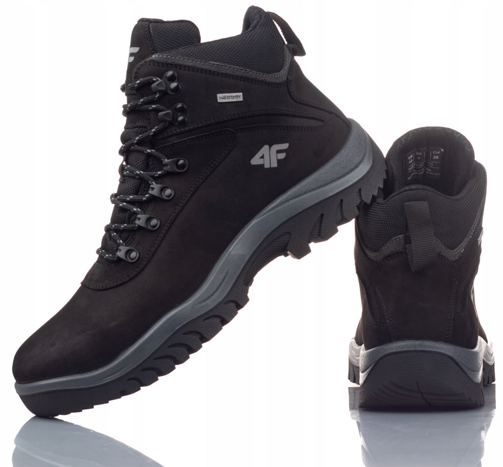 4F Herren OBMH205 Trekking Shoes,Damenschuhe,Boots, Wasserdicht, Winter EU 41