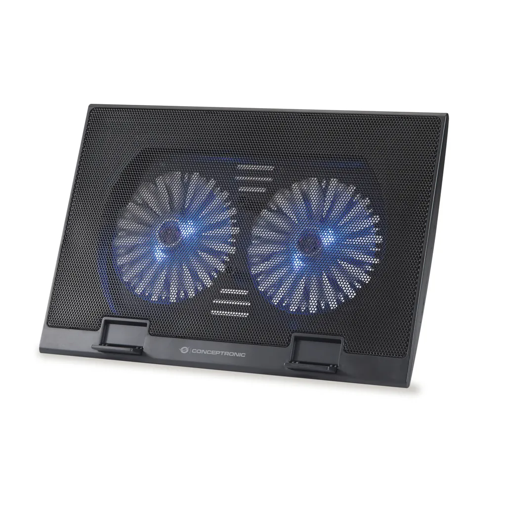 Conceptronic THANA02B Base Raffreddamento per Laptop 17 Pollici