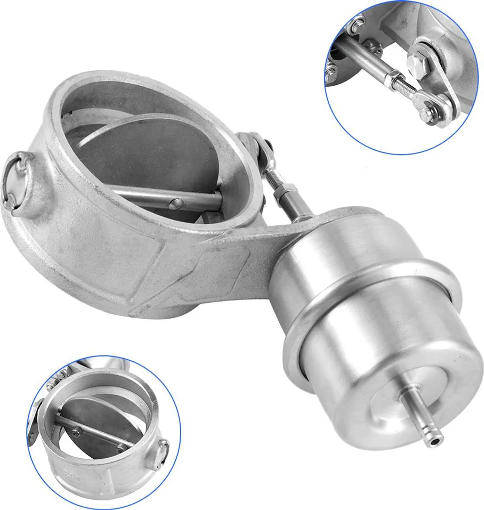 Actionneur à dépression 2,5 pouces 63mm pour échappement BMW E30 - 4