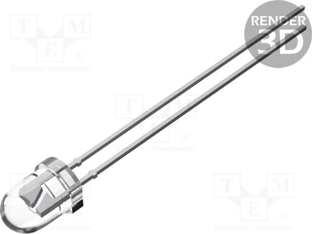 5x Fototransistor 30V λp max: 850nm 3mm Linse: transparent 70mW PT-A2-AC-3-BE-850