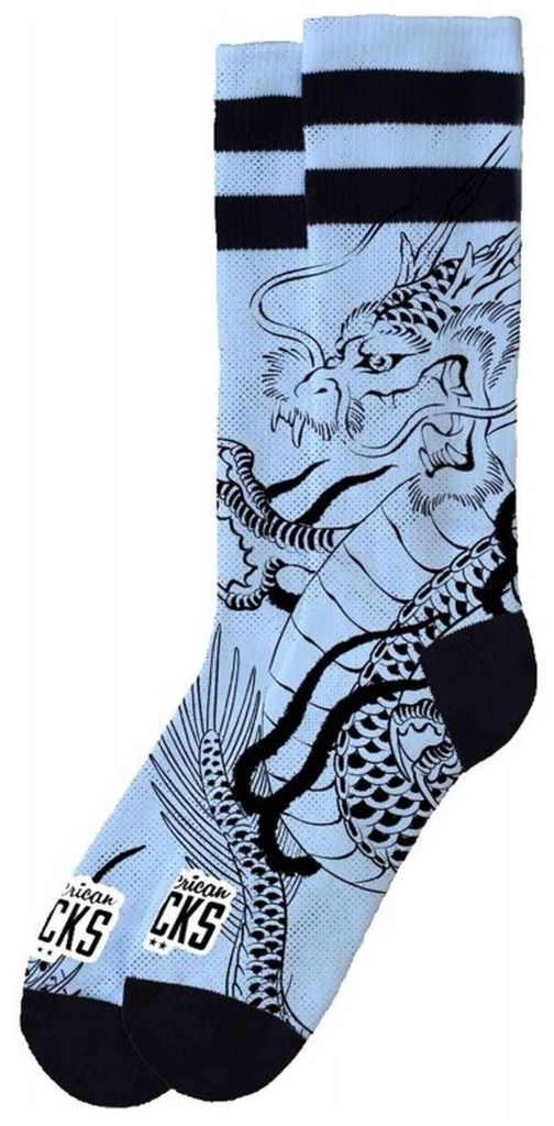 American Socks Ryujin Crew-socken Weiß EU 36-41 Herren Weiß EU 36-41