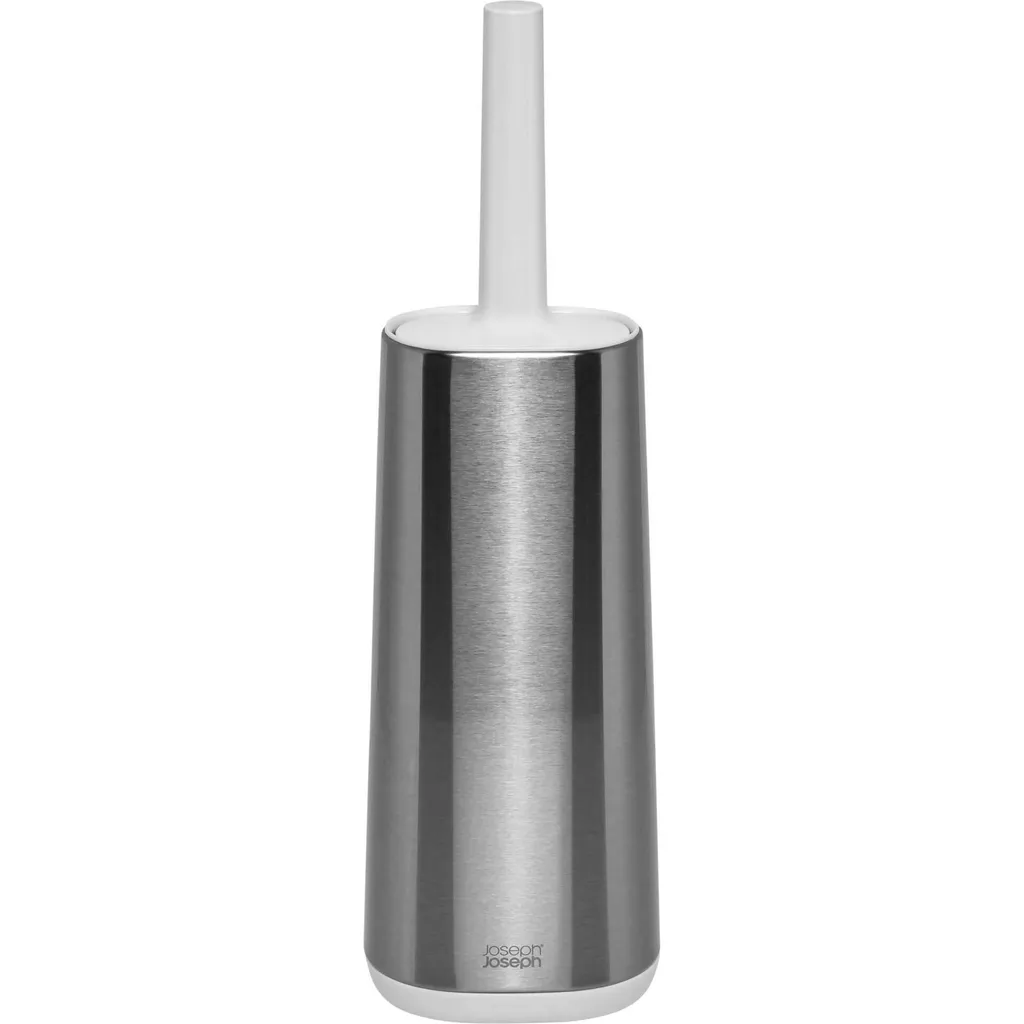 Joseph Joseph Flex Brosse WC avec Support en Acier Inoxydable Argenté - 2