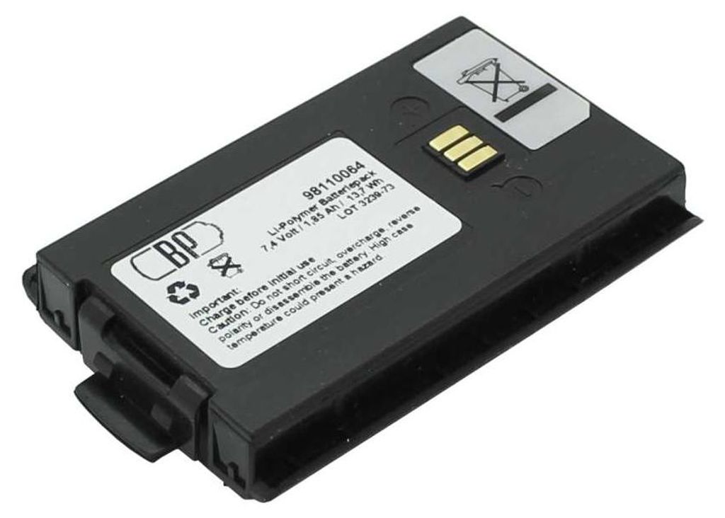 Funkakku LiPoly 7,4V 1850mAh ersetzt Sepura 300-00635