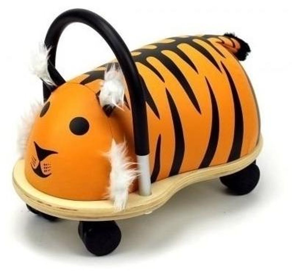 Wheelybug Voiture à glisser Tiger grande - Jouet en bois Image du produit 