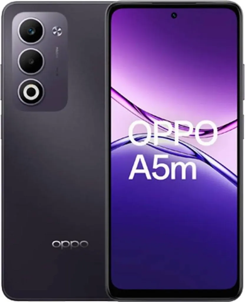 Smartphone OPPO A5m 4G Mobile Android 256Go 8Go RAM Dual SIM Noir
