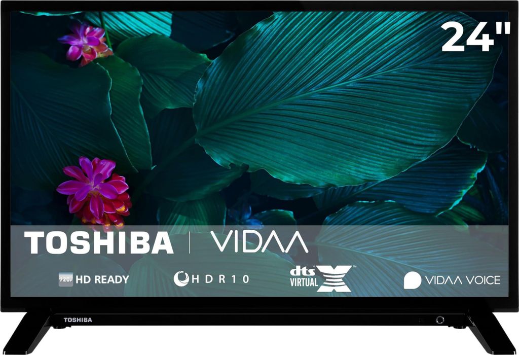 TOSHIBA 24 Zoll Smart TV mit HDR, Triple-Tuner und VIDAA Produktbild 