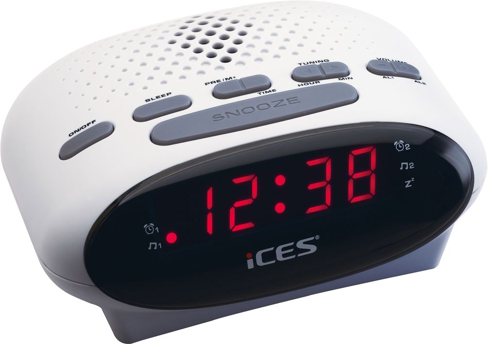 LENCO ICR-210 FM-Uhrenradio & Radiowecker. blau Produktbild 