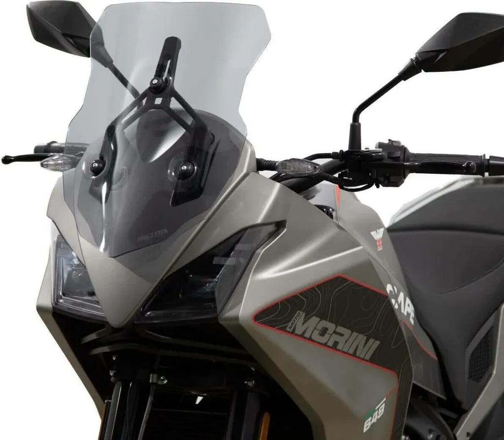 Pare-brise fumé Isotta haute résistance 445x340mm Moto Morini X-Cape