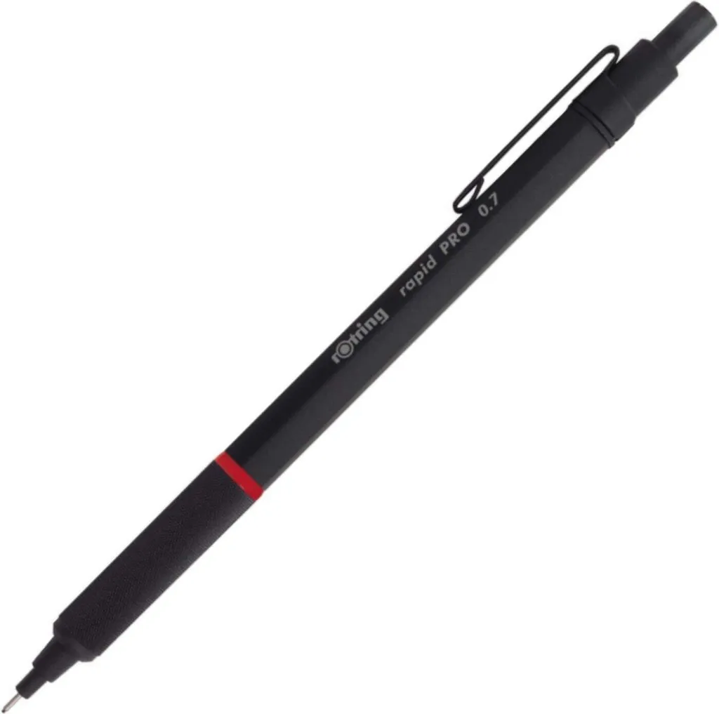 Fini les mines cassées avec le rOtring Rapid PRO 0,7 mm Noir anti-casse