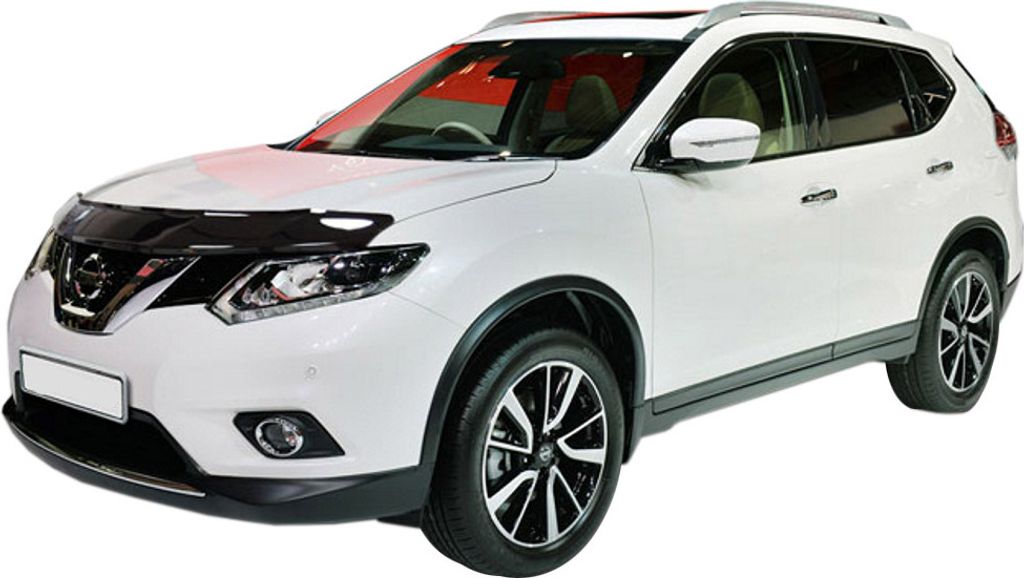 SCOUTT Déflecteur Bra Capot Pour Nissan X-Trail T32 2014-2021 – Protection Aérodynamique Sans Perçage, Facile à Poser