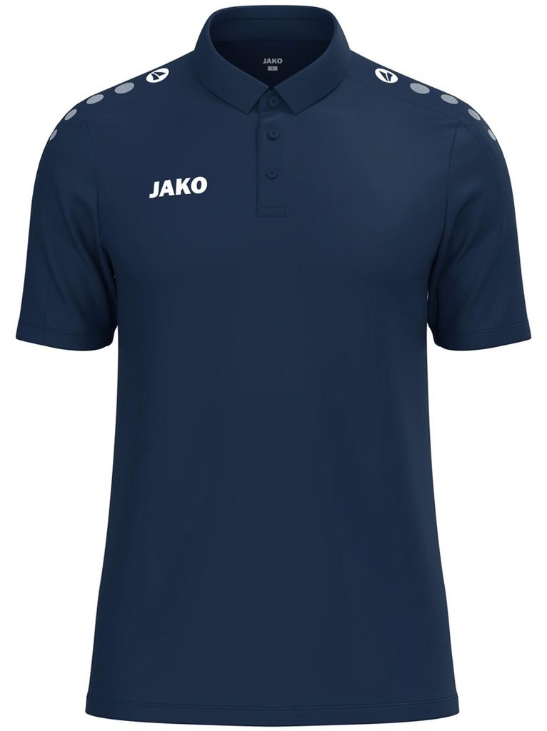 Jako Polo One Baumwolle - marine, Größe:XXL