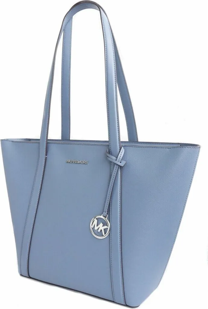 Michael Kors Pratt Denim Bleu - Sac à main élégant 28 x 28 x 13 cm