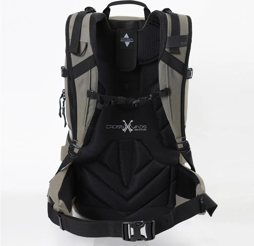 Sac à dos Nitro Slash 25 Pro robuste avec finition Waxed Lizard grise - 9