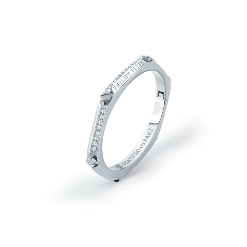 Philipp Plein - PJ1EA09BS - Armreif - Damen - 6,9x5,8cm - THE PLEIN CUFF