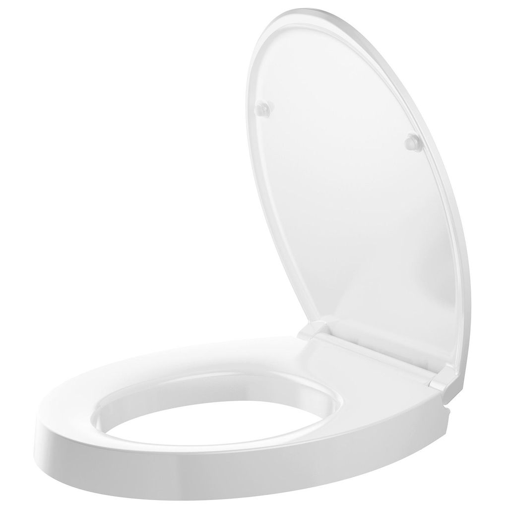 CECIPA WC-Sitz ,O-Form WC-Erhöhung 5 cm ,Verdickter Produktbild 