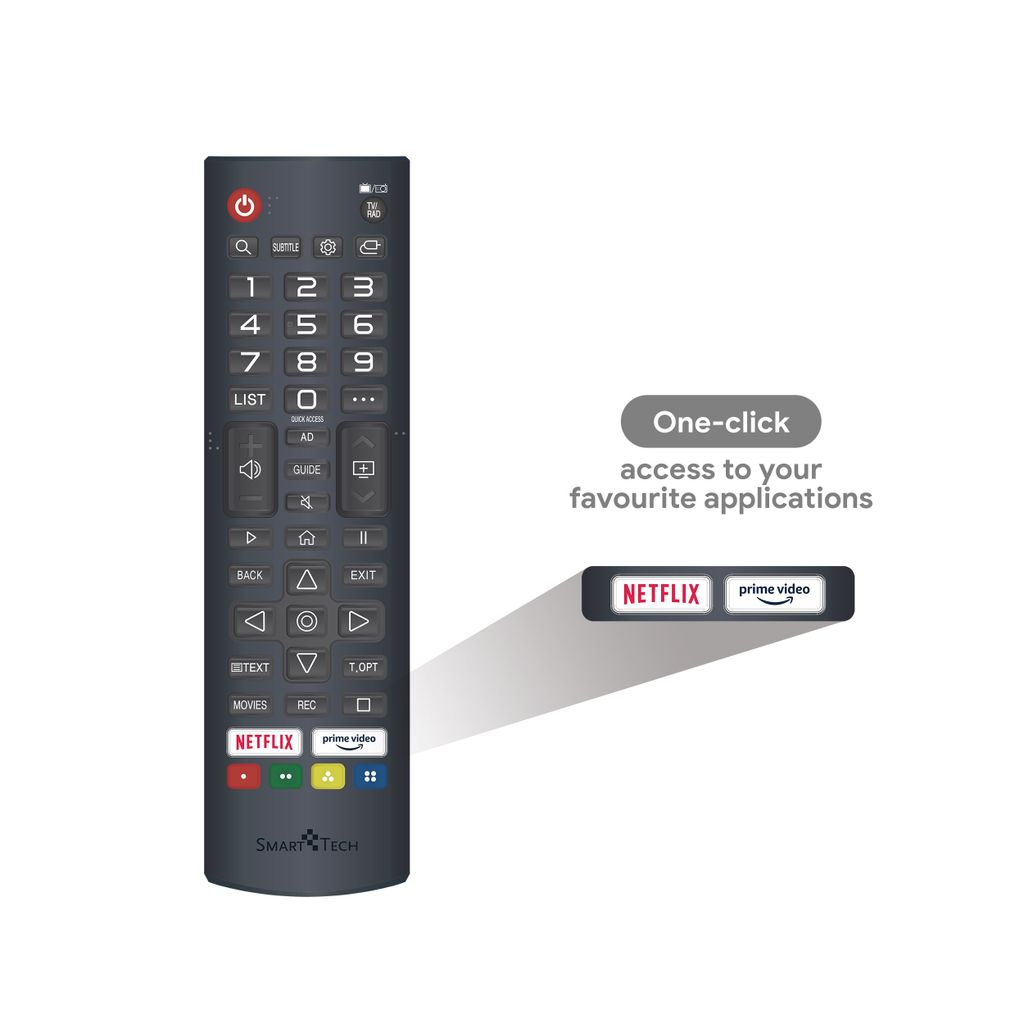 Smart Tech® 40FW01V FHD LED Fernseher 40Zoll Smart TV WebOS Produktbild 4