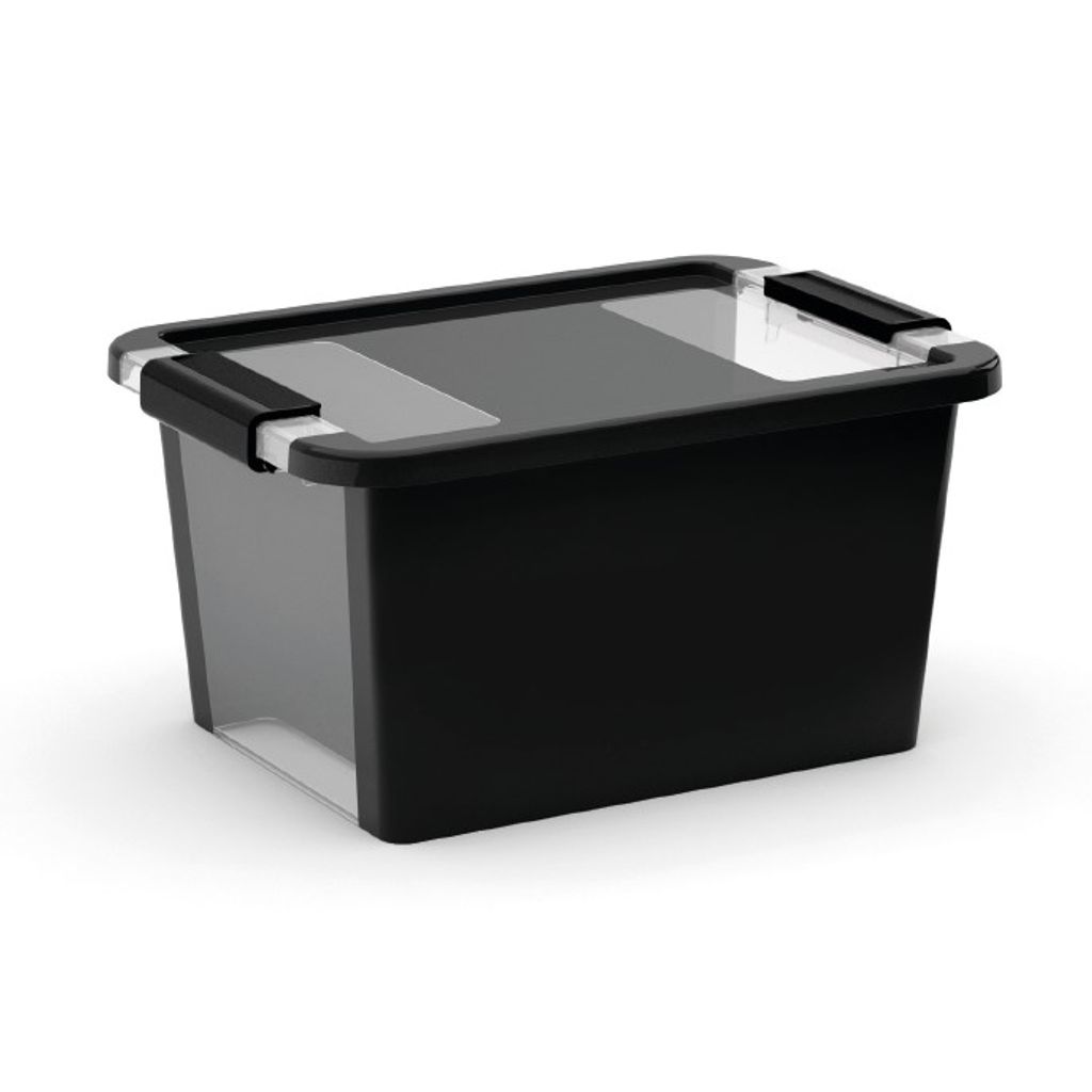 Speicherbi Box l - schwarz, 40l Kiste